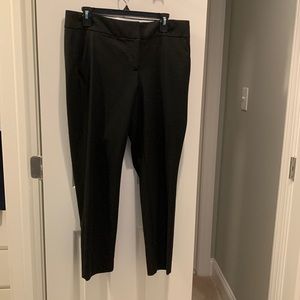 Ladies Loft Black Dress Pants Size 10
